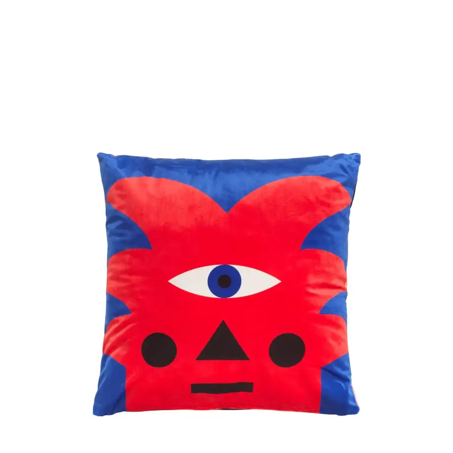 Qeeboo Cushion Oggian Red Palm
