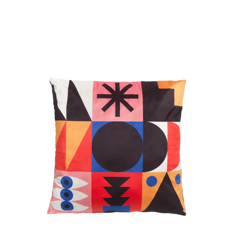 Qeeboo Cushion Oggian Red Palm