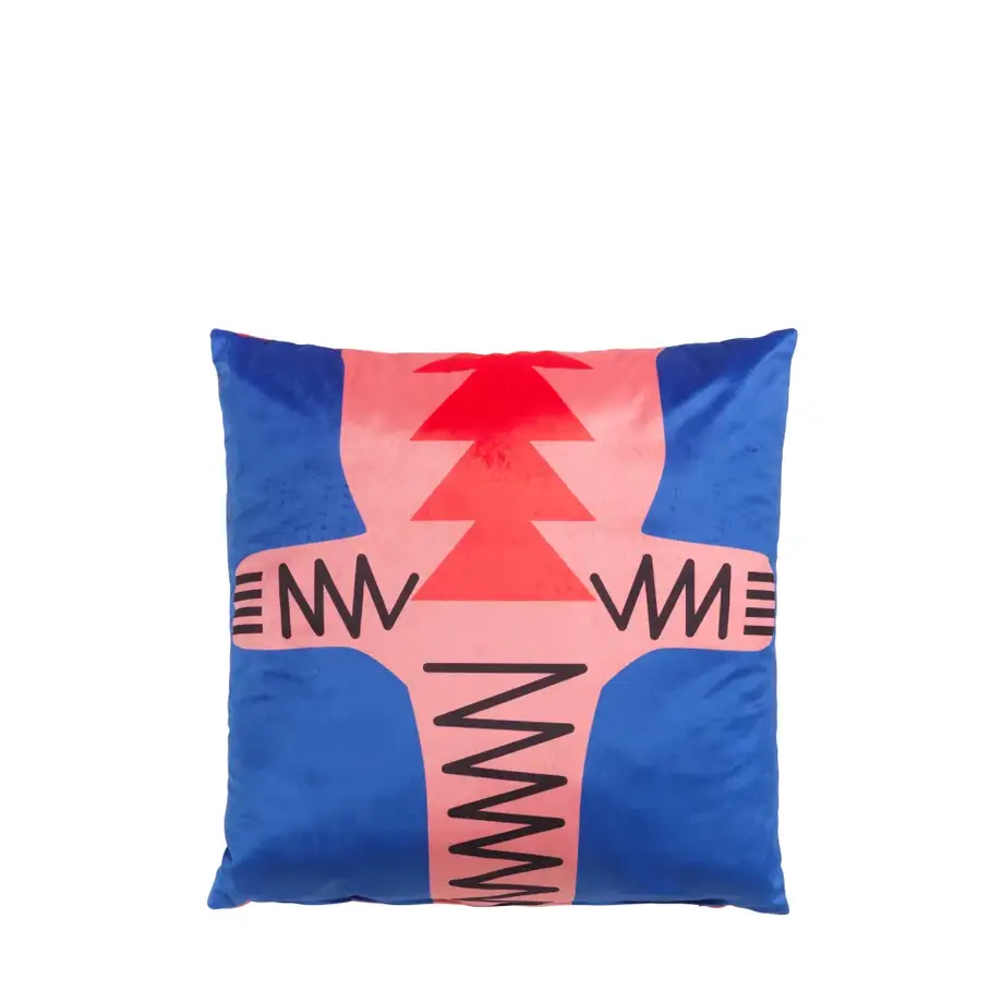 Qeeboo Cushion Oggian Crocopink