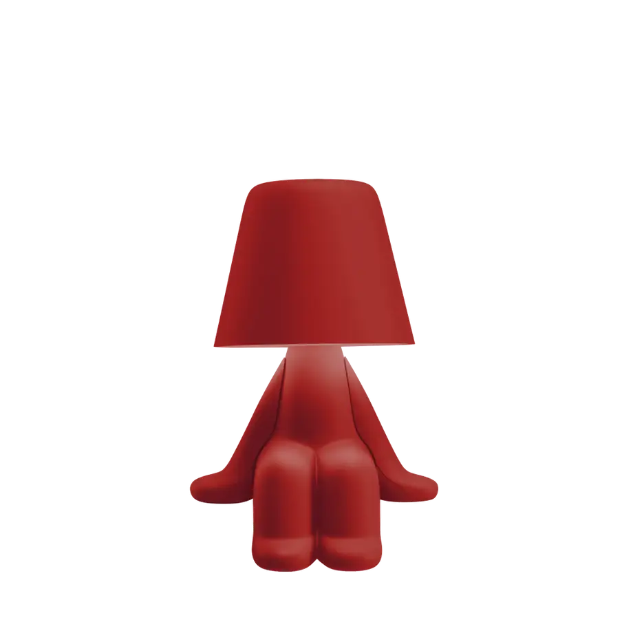 Qeeboo Sweet Brothers Lamps - New Red Color!