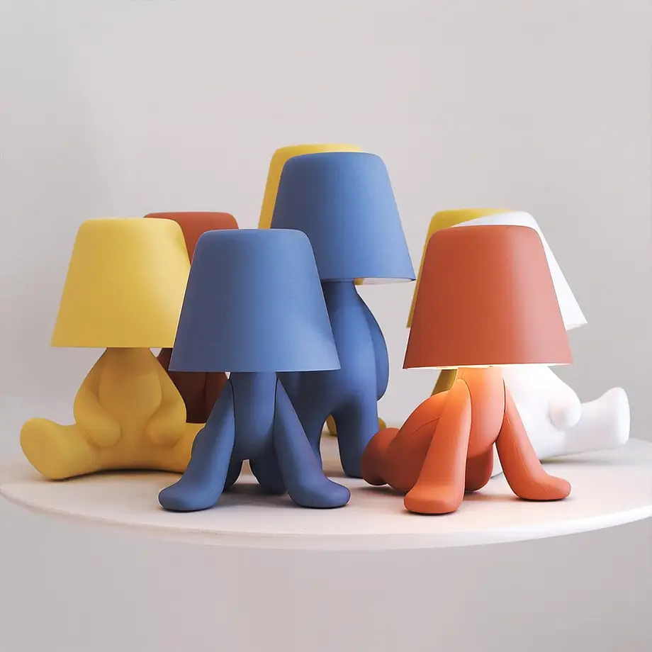 Qeeboo Sweet Brothers Lamps - New Red Color!