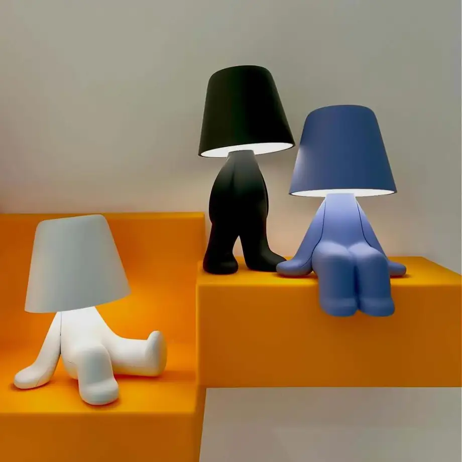 Qeeboo Sweet Brothers Lamps - New Red Color!
