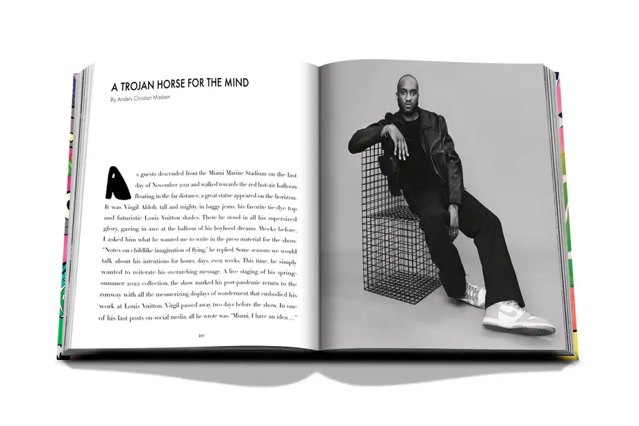 Assouline Louis Vuitton Virgil Abloh Classic Cartoon Cover