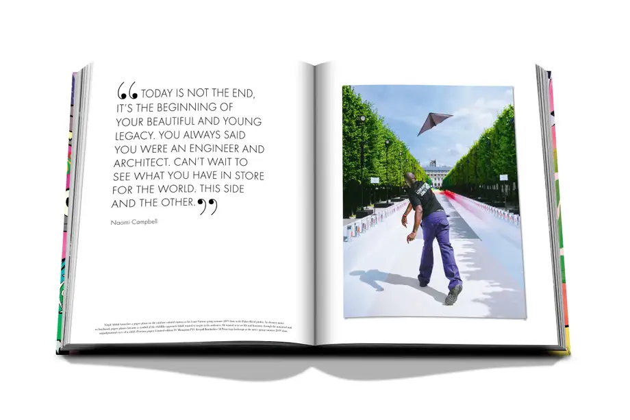 Assouline Louis Vuitton Virgil Abloh Classic Cartoon Cover