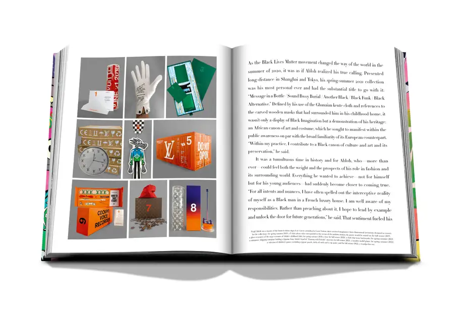 Assouline Louis Vuitton Virgil Abloh Classic Cartoon Cover