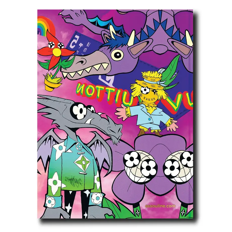 Assouline Louis Vuitton Virgil Abloh Classic Cartoon Cover