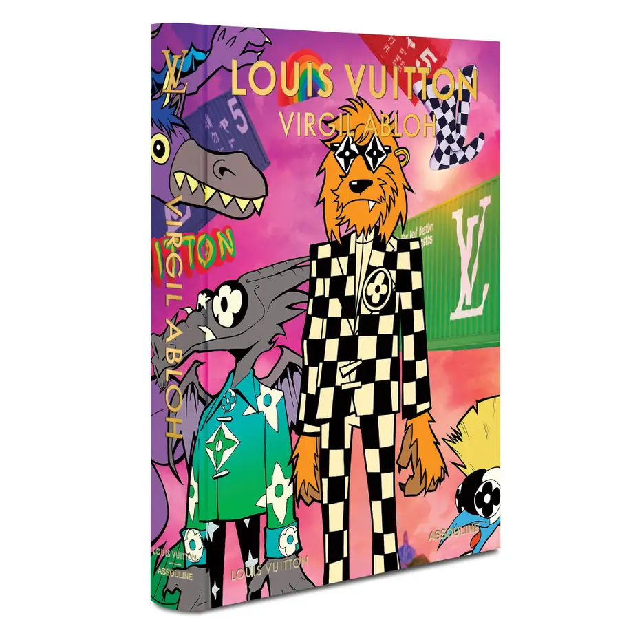 Assouline Louis Vuitton Virgil Abloh Classic Cartoon Cover