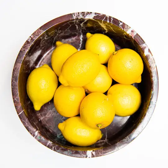 Marble Fruit Bowl