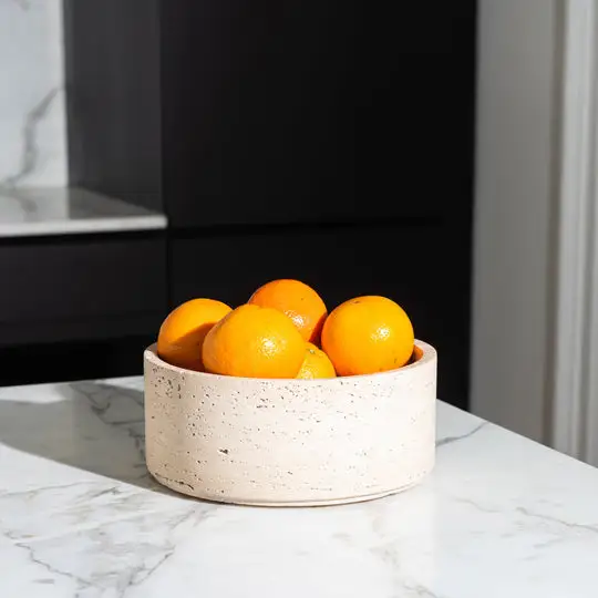 Marble Fruit Bowl