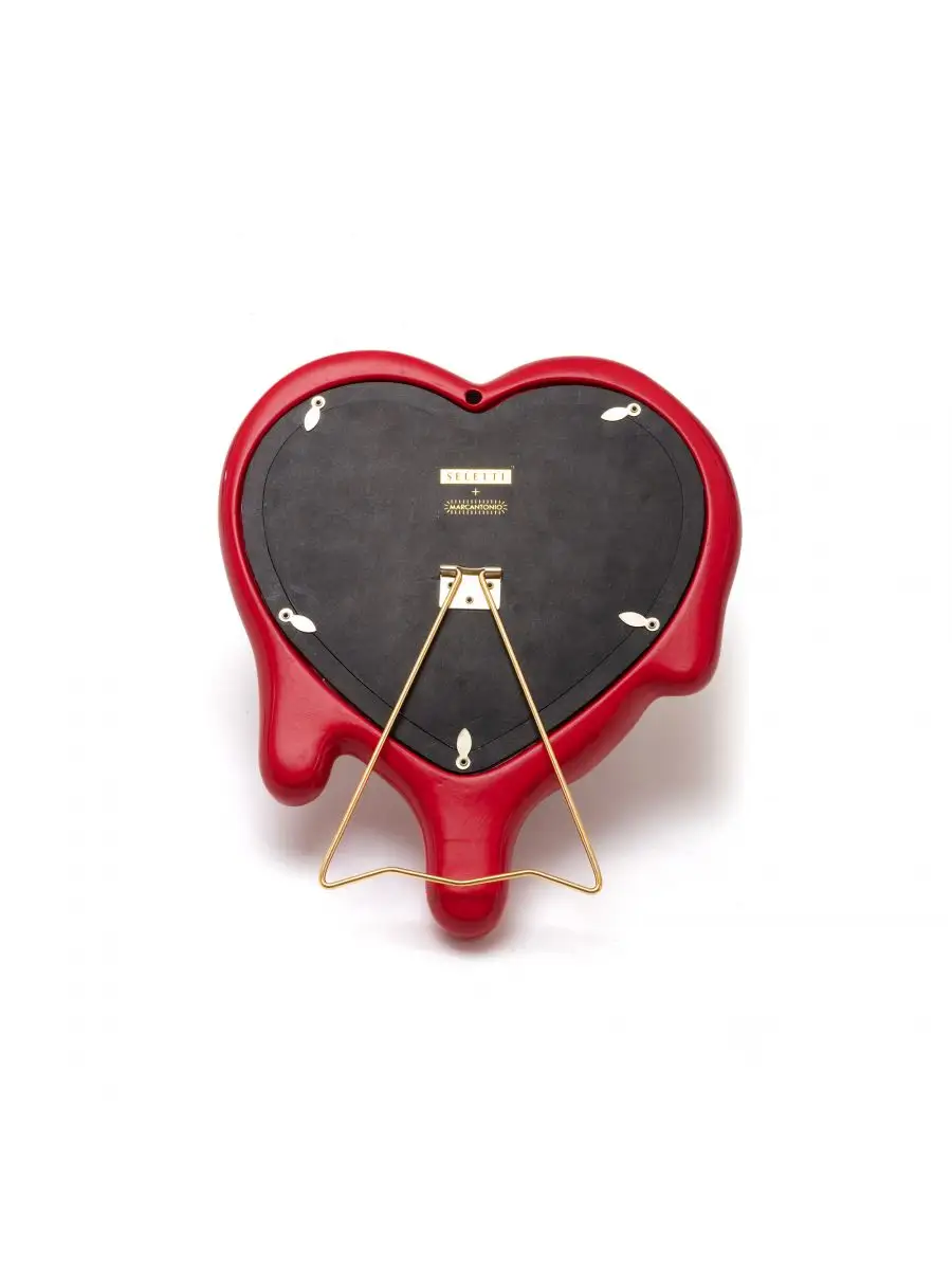 Seletti Melted Heart Red - Mirror and Photo Frame