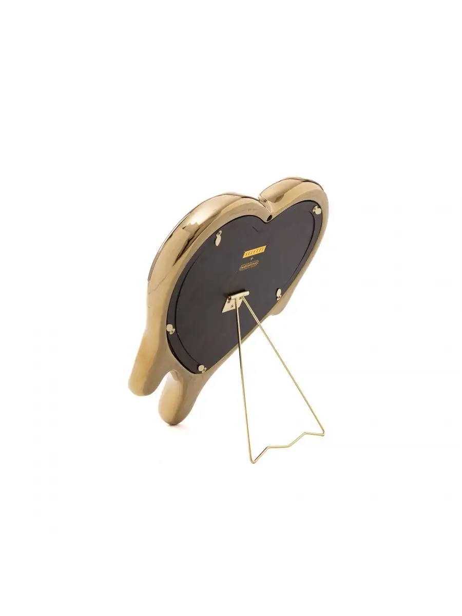 Seletti Melted Heart Gold - Mirror and Photo Frame