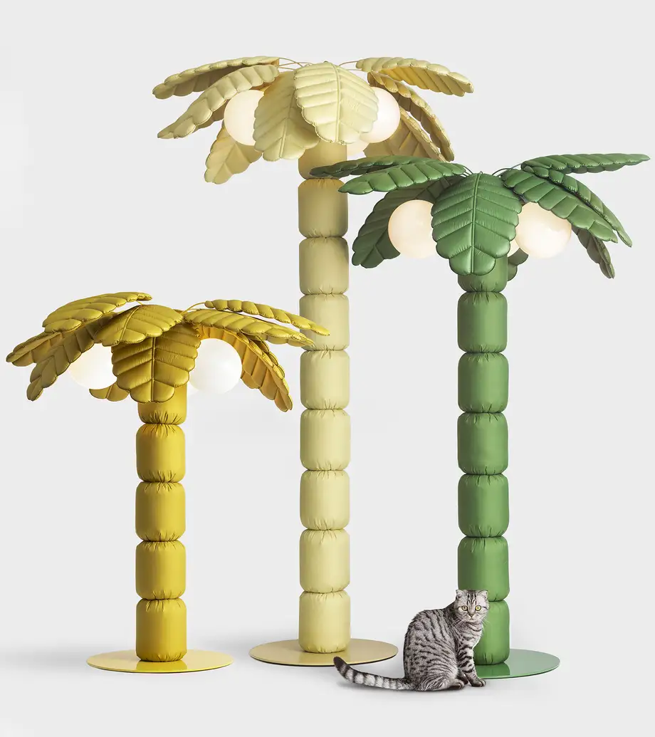 Pet Therapy Project - Palm Beach Padded Standing Lamp