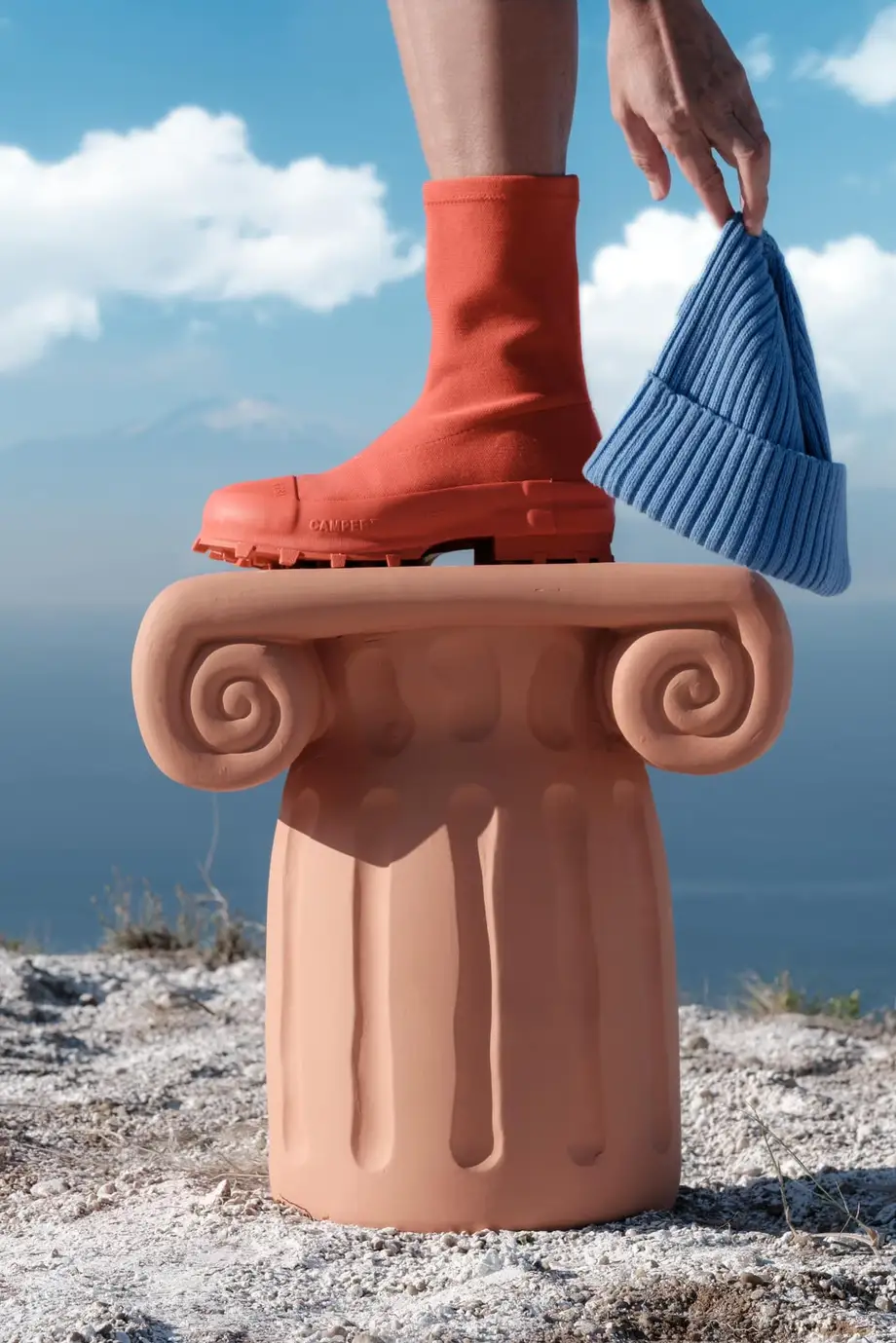 Seletti Magna Graecia Terracotta Capitello