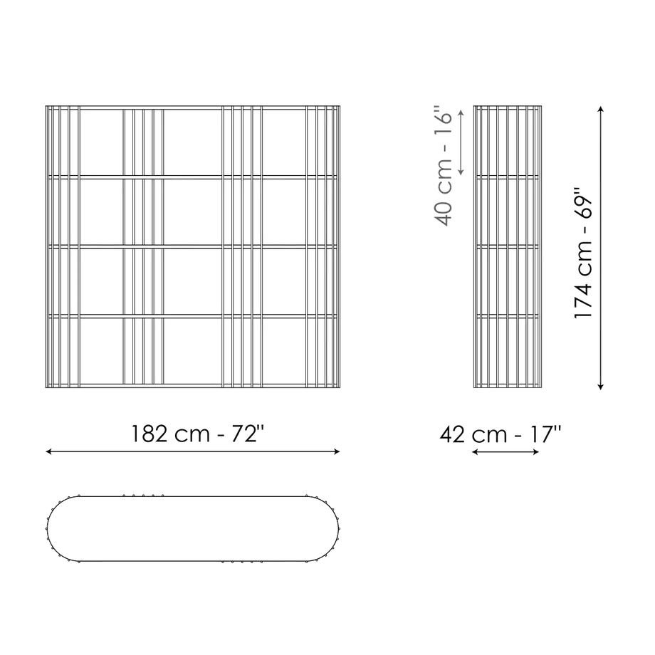 Bonaldo Arpa Bookcase