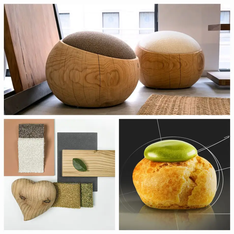 Riva 1920 Bigne' by Iginio Massari Stool