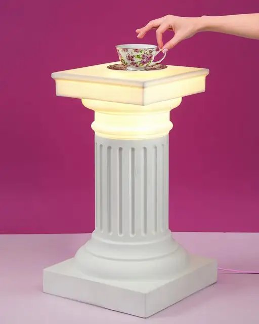 Seletti Las Vegas Side Table & Lamp