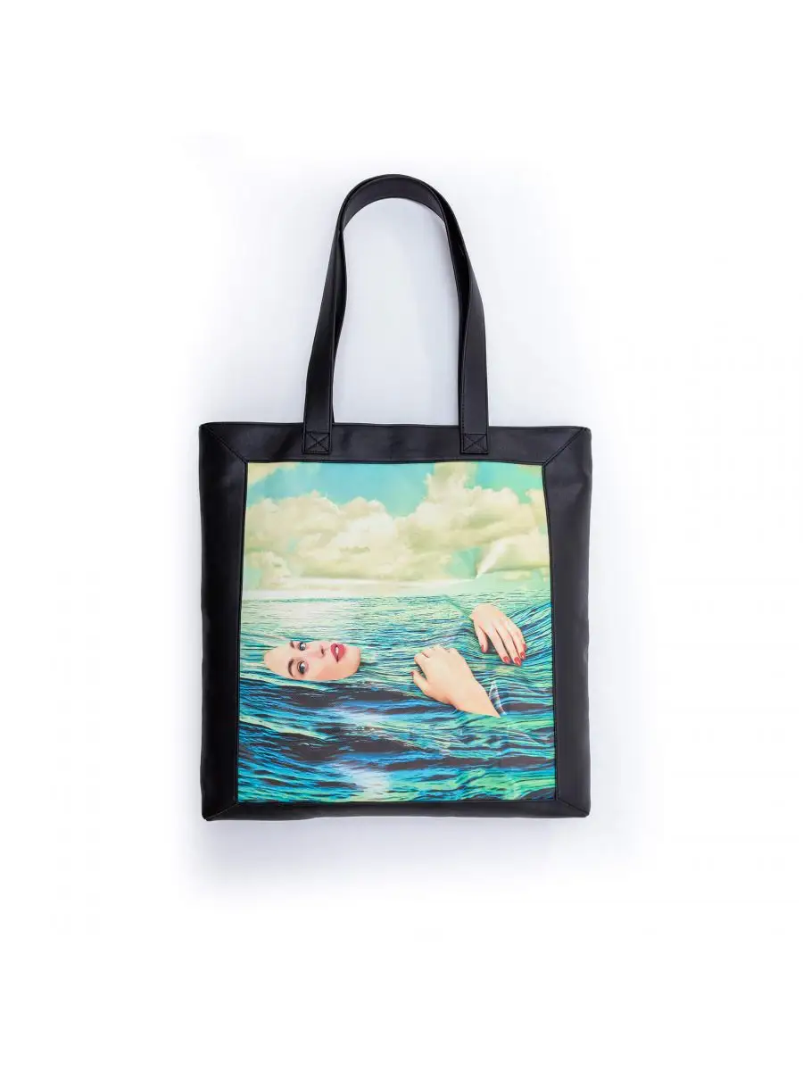 Seletti Toiletpaper Travel Kit Tote Bag Seagirl