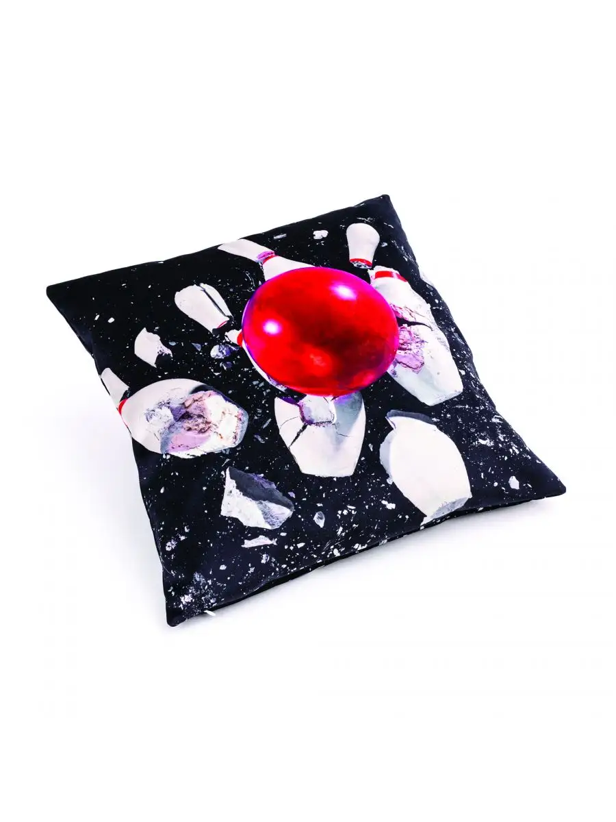 Seletti Toiletpaper Cushion Bowling