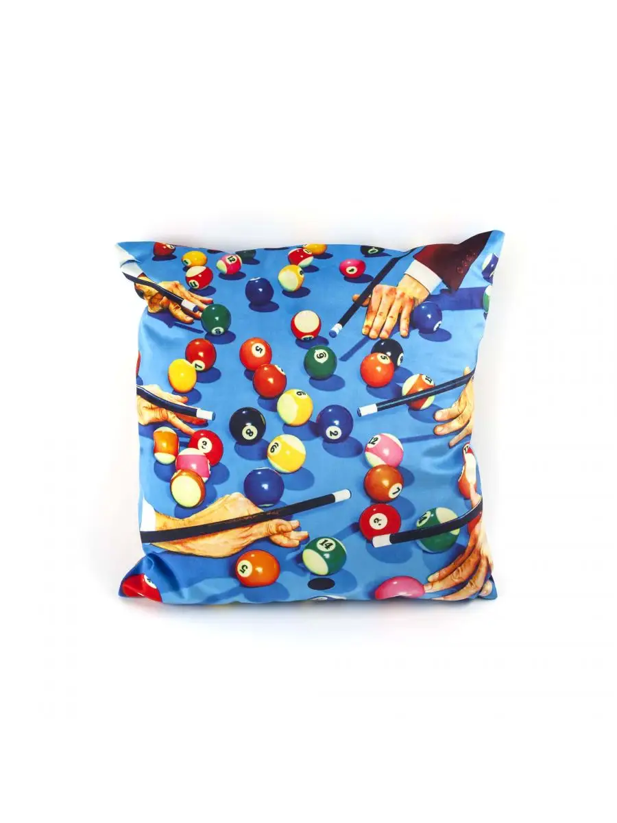 Seletti Toiletpaper Cushion Snooker