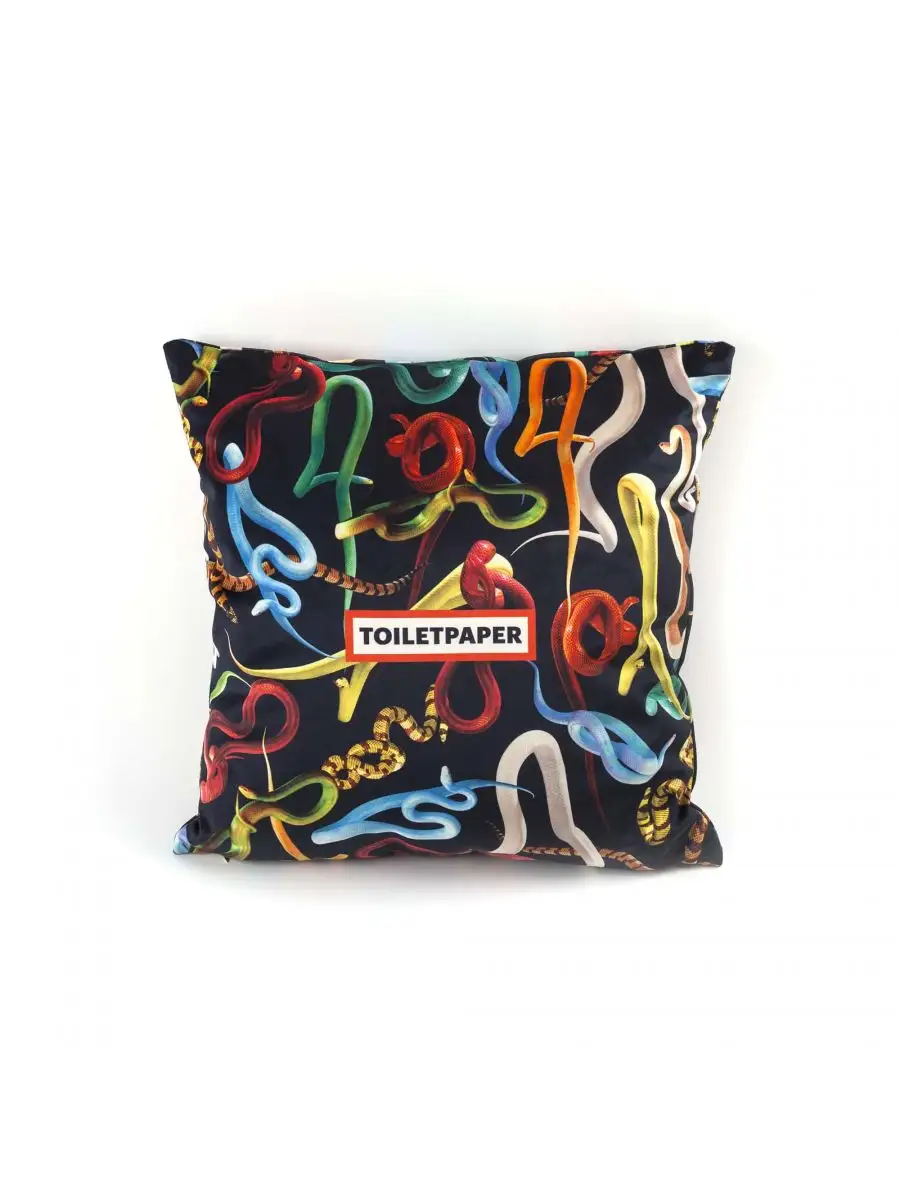 Seletti Toiletpaper Cushion Snakes
