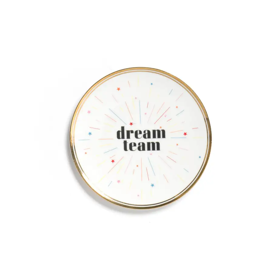 La Tavola Scomposta Plate "Dream Team"