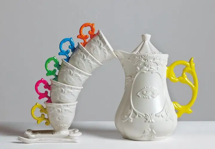 Seletti I-Wares Coffee Set Colors
