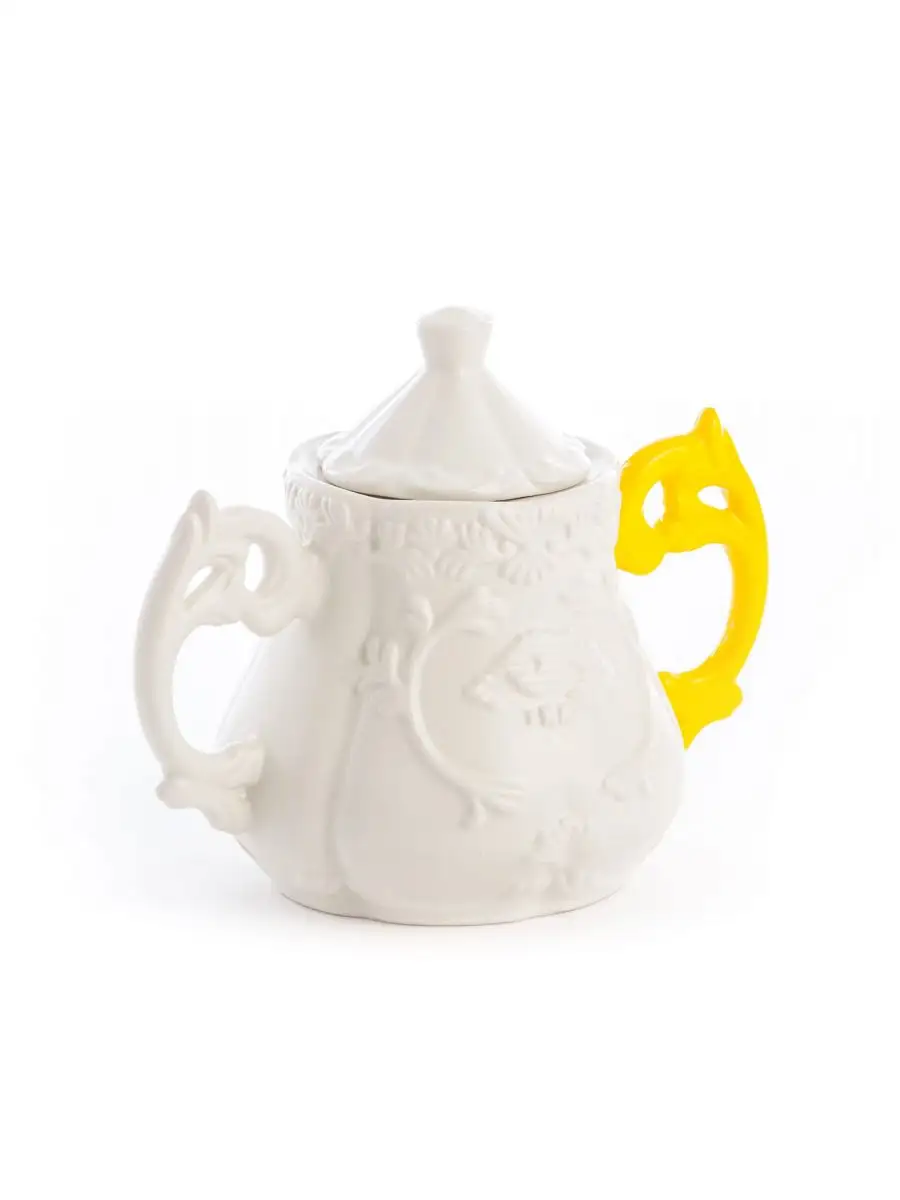 Seletti I-Wares Sugar Bowl Yellow
