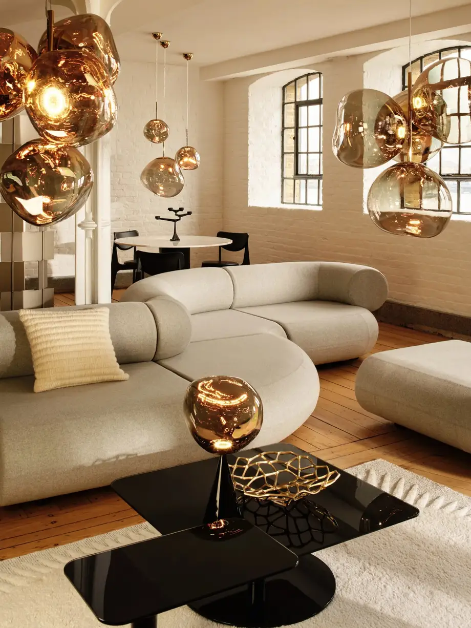 Tom Dixon Melt Fat Cone Table Led