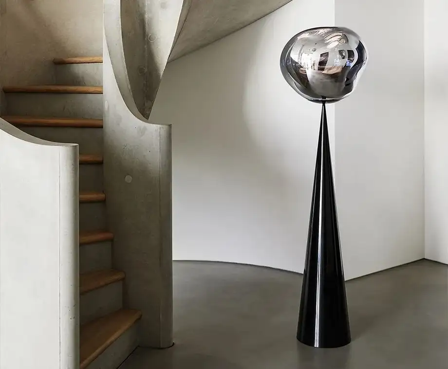 Tom Dixon Melt Fat Cone Floor Led