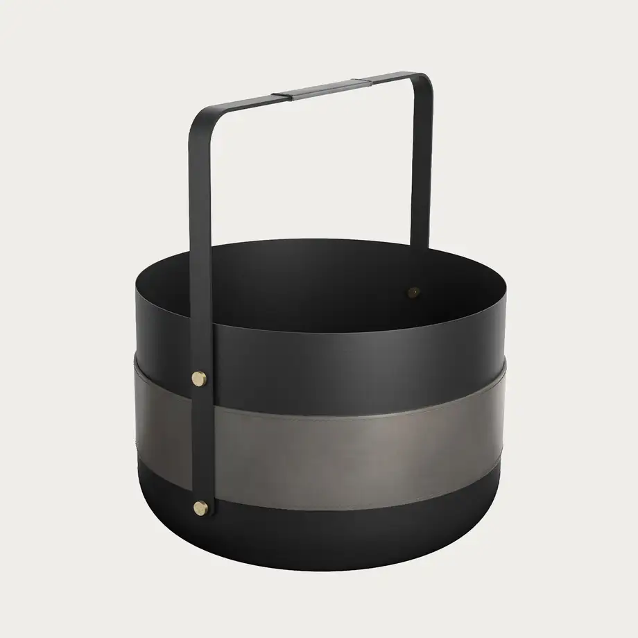 Eldvarm Steel Basket Emma Graphite