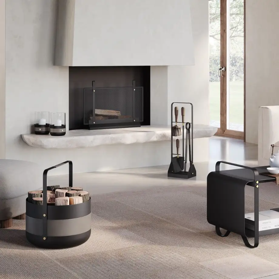 Eldvarm Steel Basket Emma Graphite