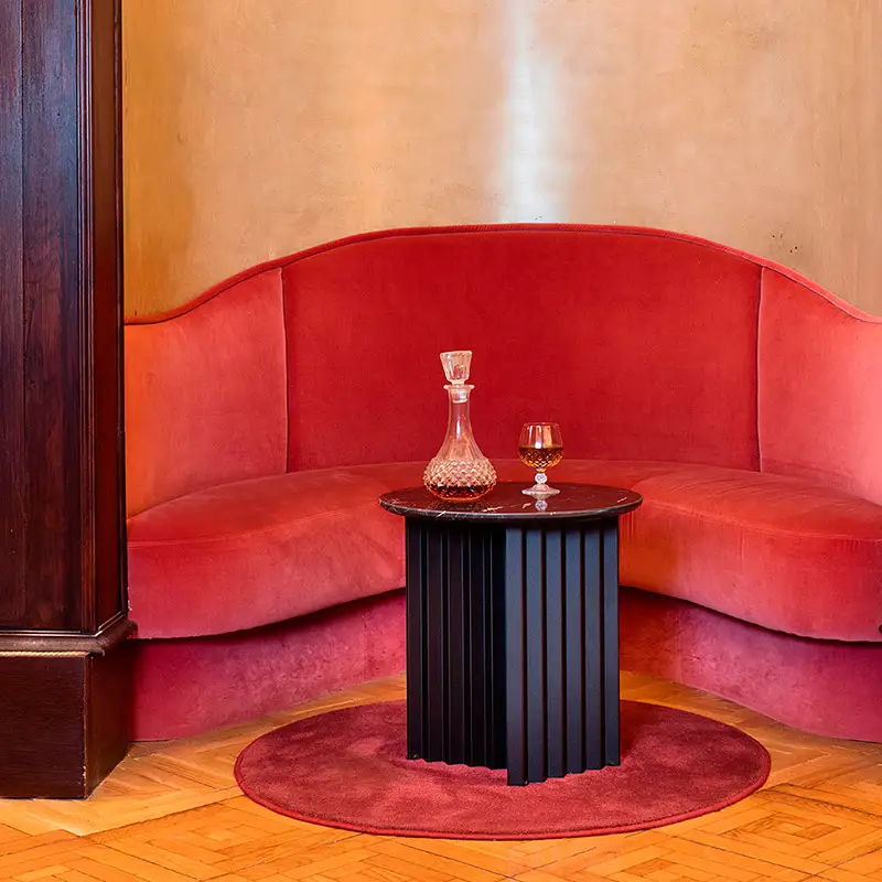 RS Barcelona Plec Round Coffee Table