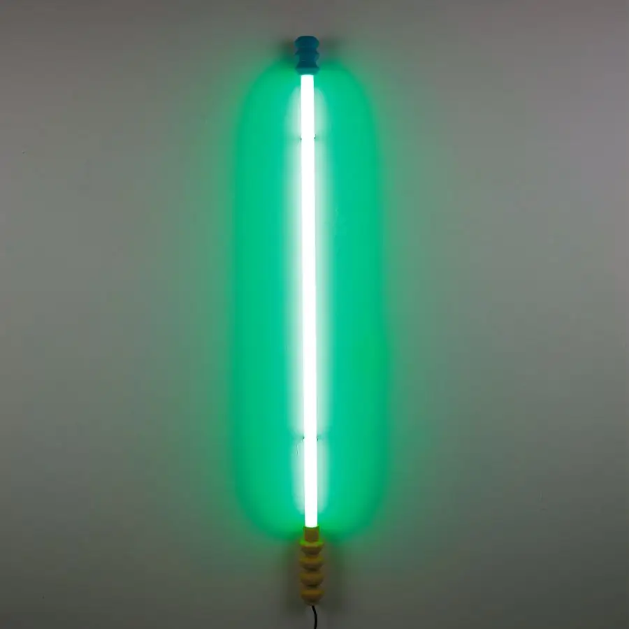 Seletti Superlinea Led Lamp Green