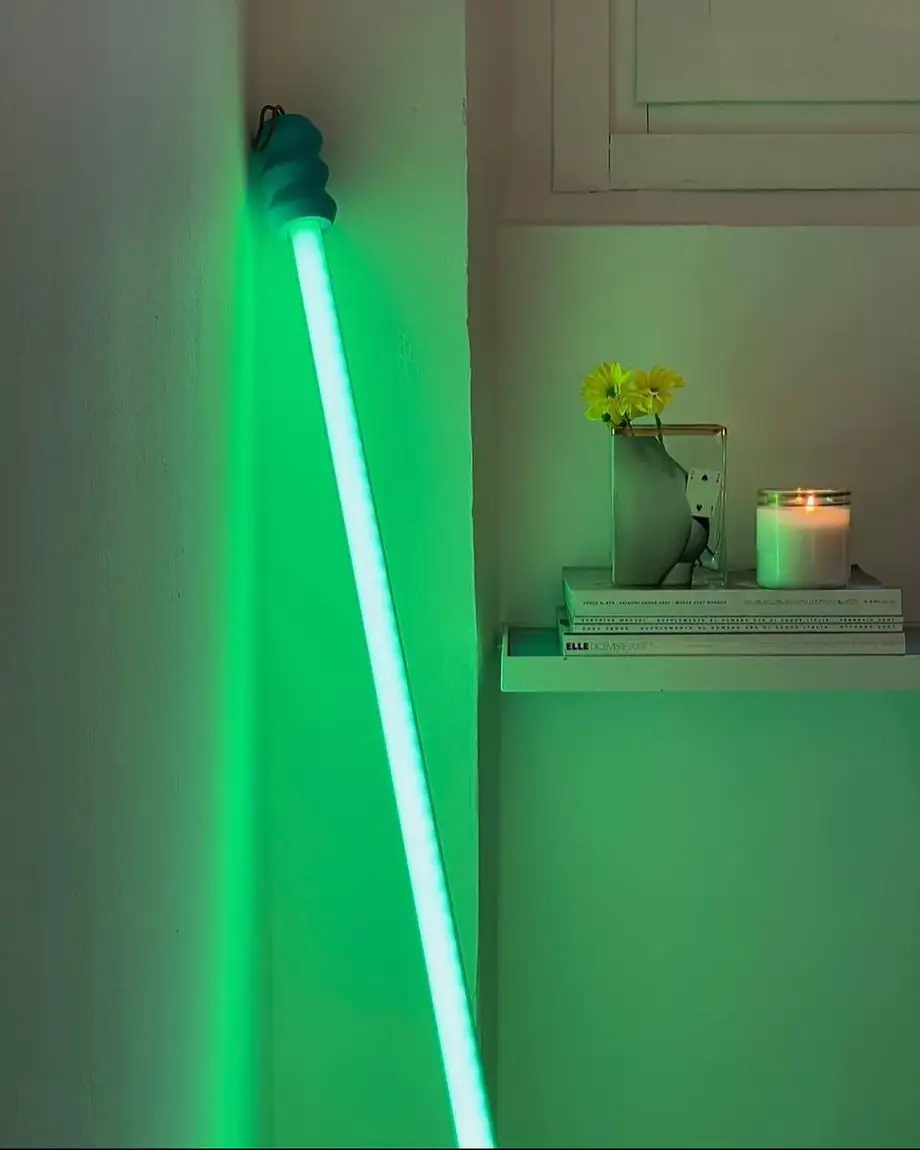 Seletti Superlinea Led Lamp Green
