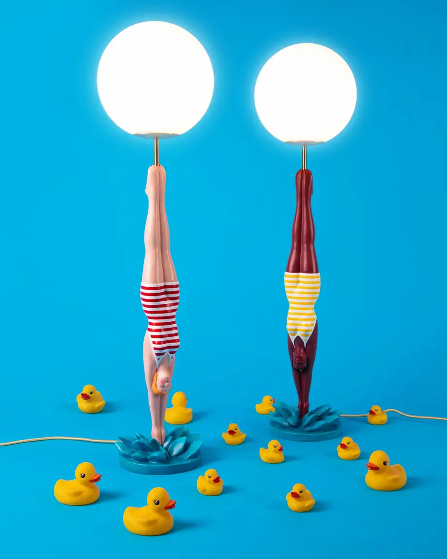 Seletti Diver Lamp Yellow