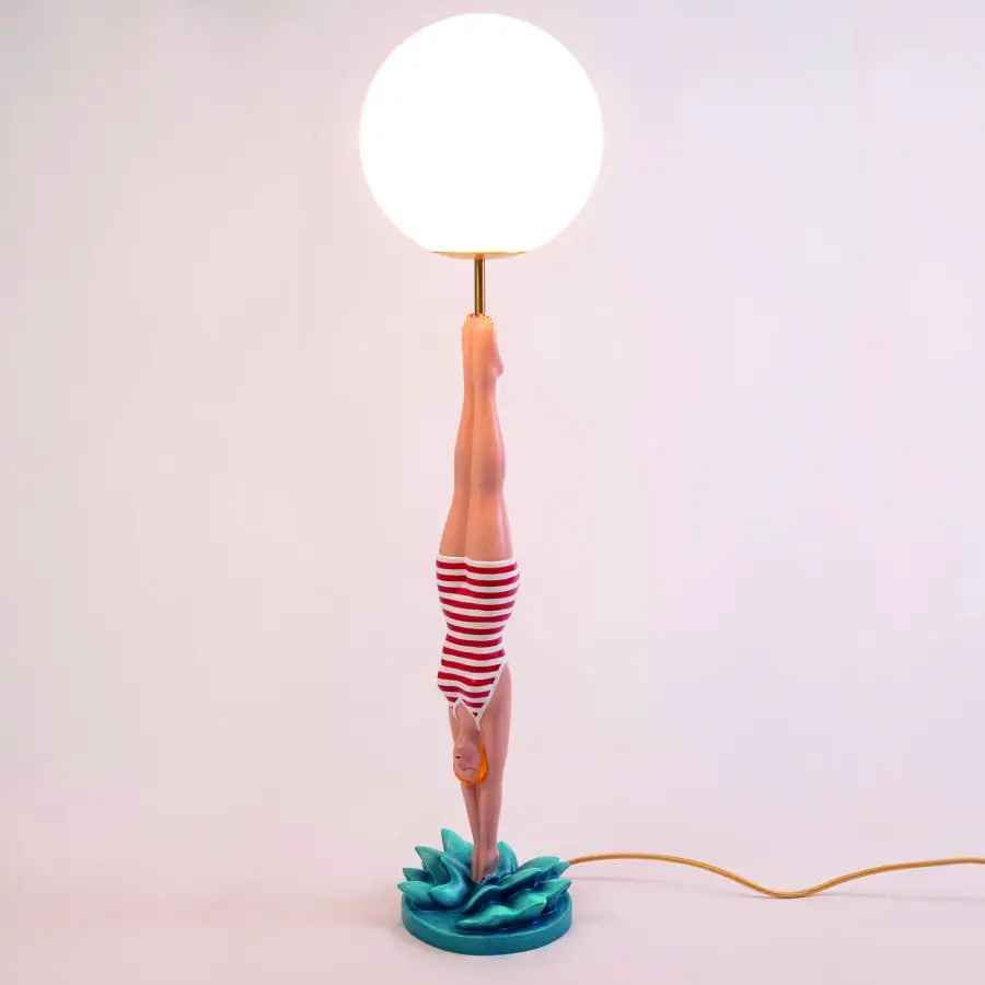 Seletti Diver Lamp Red