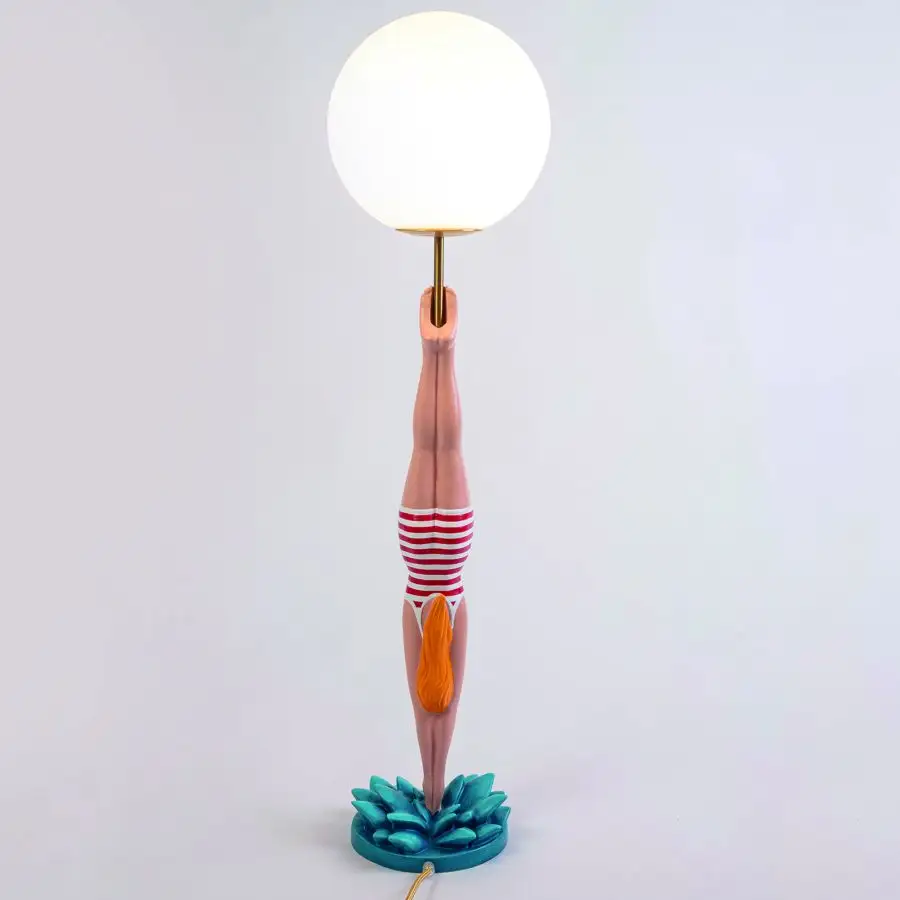 Seletti Diver Lamp Red