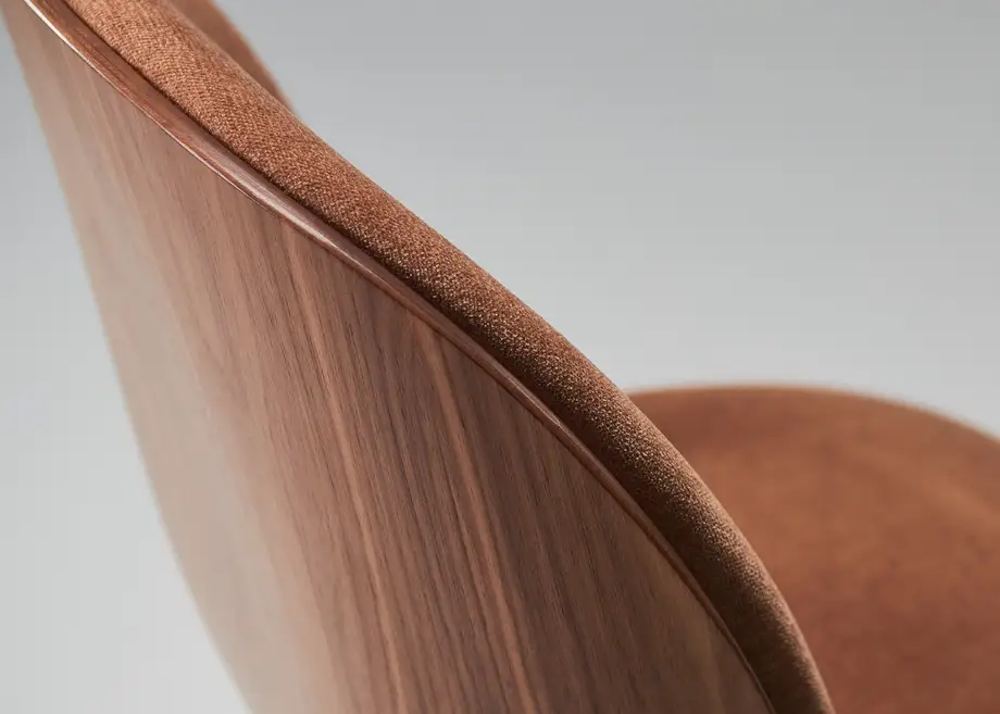 Gubi Beetle Bar Chair 3D Veneer 