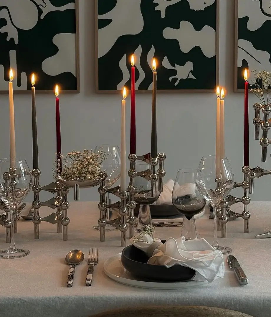 STOFF Nagel Candle Holder