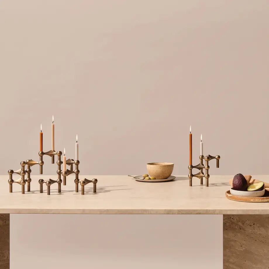 STOFF Nagel Candle Holder