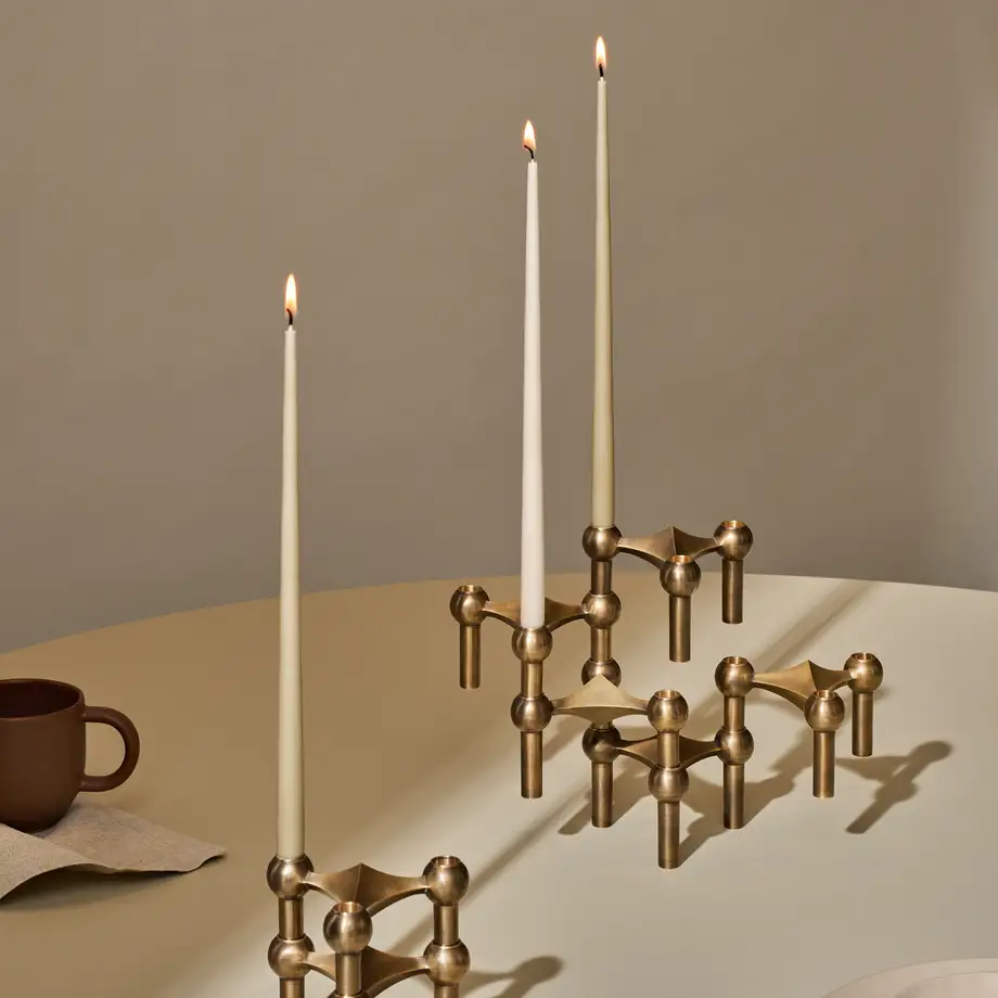 STOFF Nagel Taper Candles Box with 6 pcs