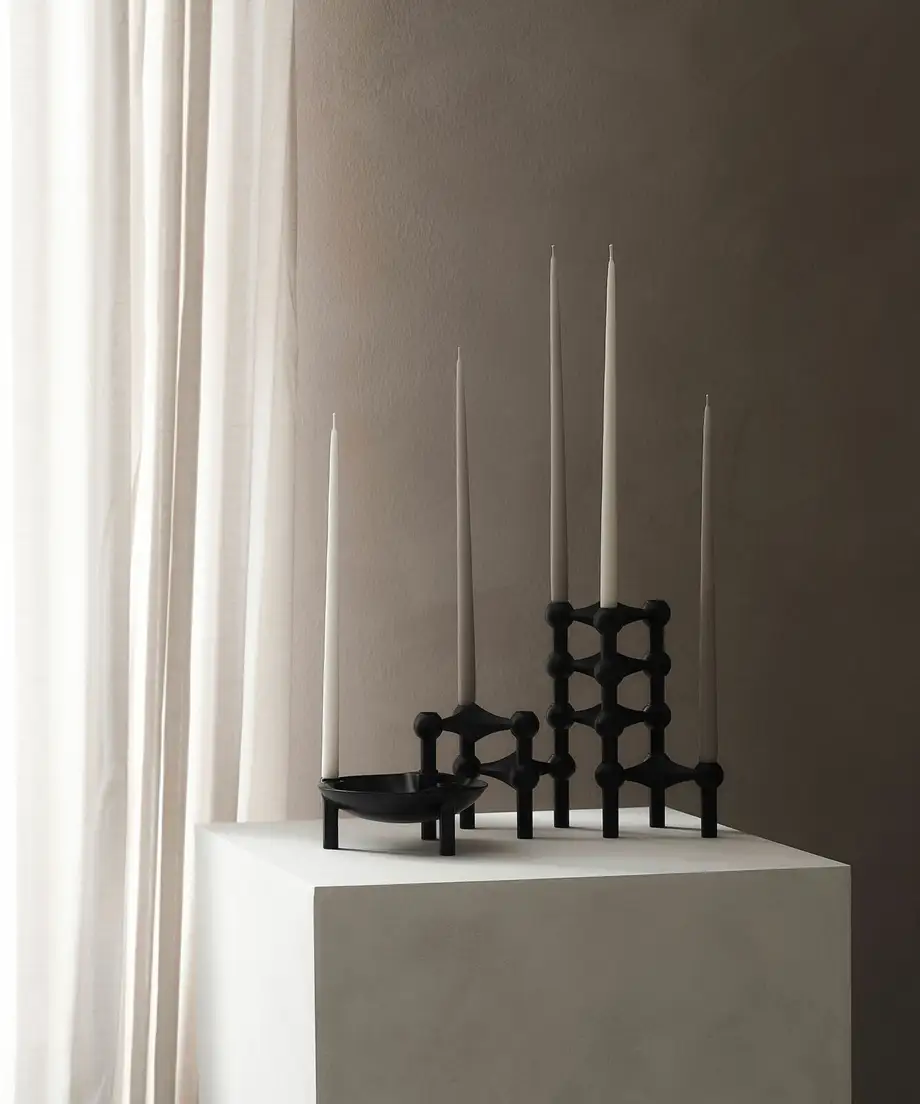 STOFF Nagel Taper Candles Box with 6 pcs