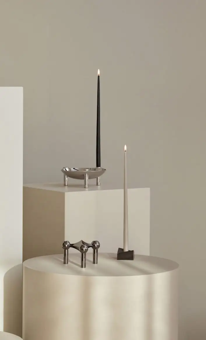 STOFF Nagel Taper Candles Box with 6 pcs