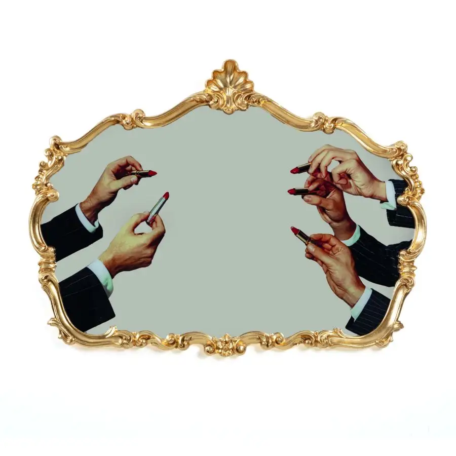 Seletti Toiletpaper Baroque Mirror Lipstick