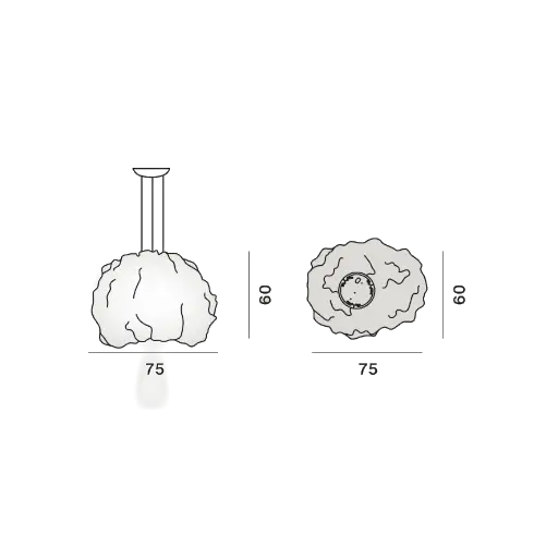 Foscarini Nuee Suspension Lamp