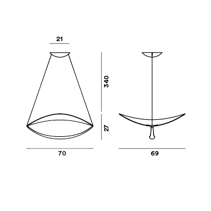 Foscarini Plena Suspension Lamp