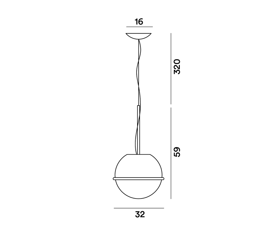 Foscarini Tonda Suspension Lamp