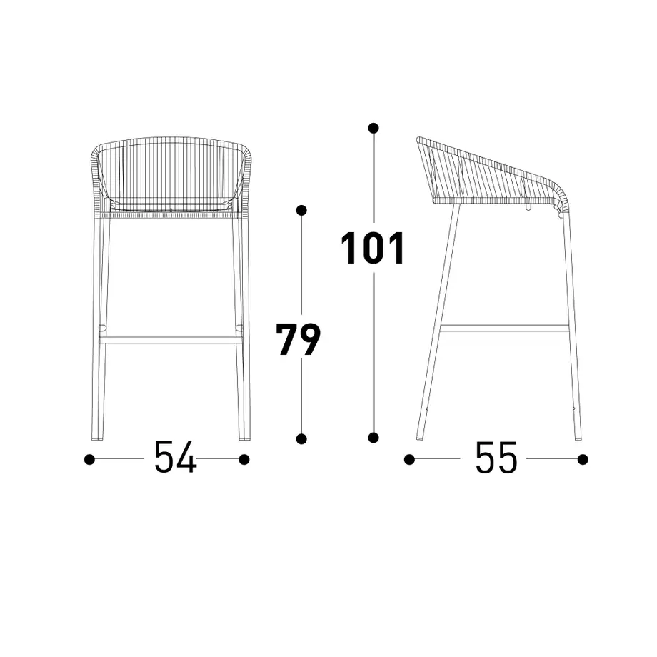 Varaschin Cricket Stool