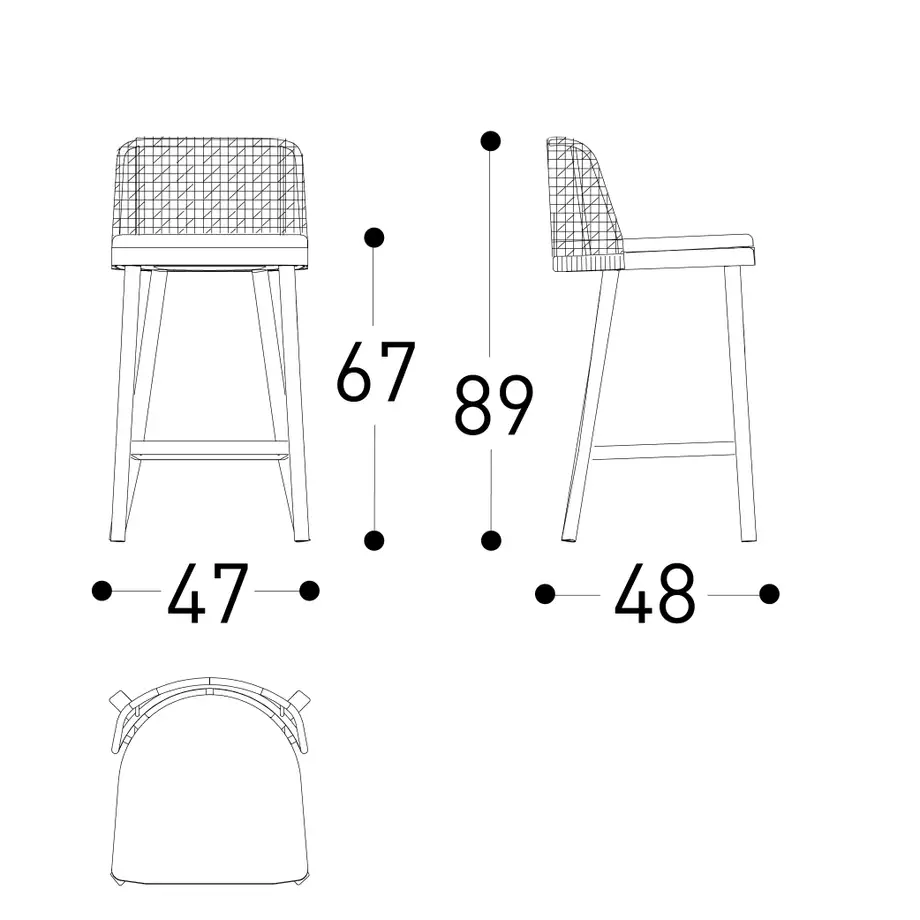 Varaschin Emma Stool