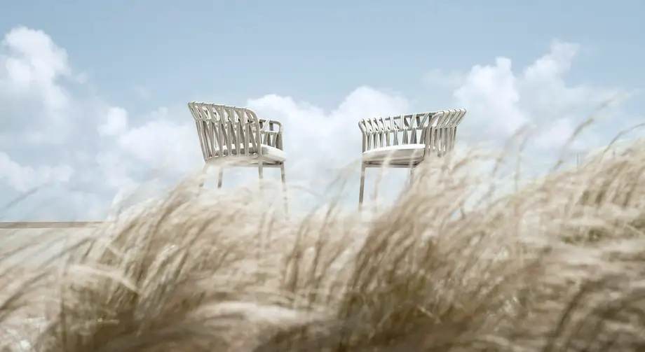 Varaschin Emma Cross Dining Armchair